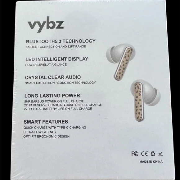 Brand New VYBZ Wireless Earbuds - Picture 2 of 3